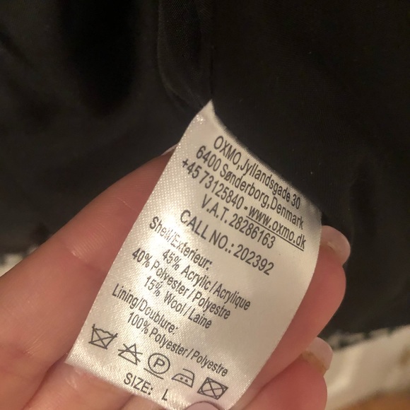 🦋Houndstooth Cropped Jacket - Picture 8 of 8